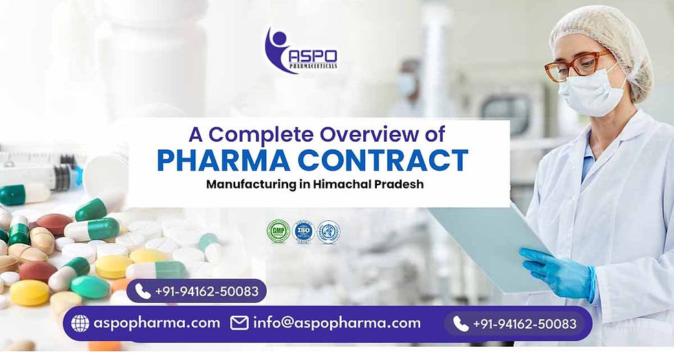 Explore Top Pharmaceutical Contract Manufacturing Companies in Himachal Pradesh
