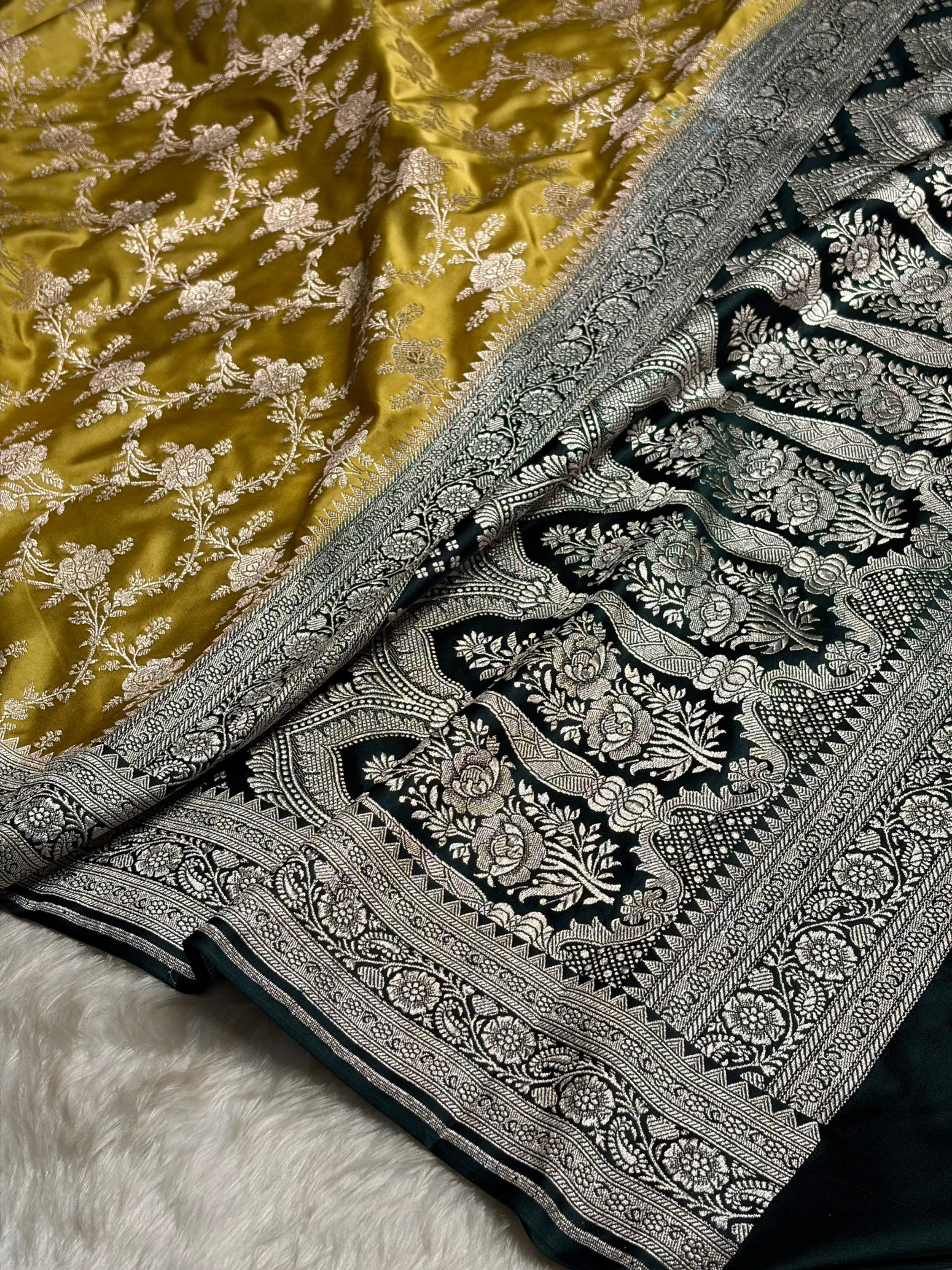 Banarasi Mashru Katan Silk Code-MTH1956