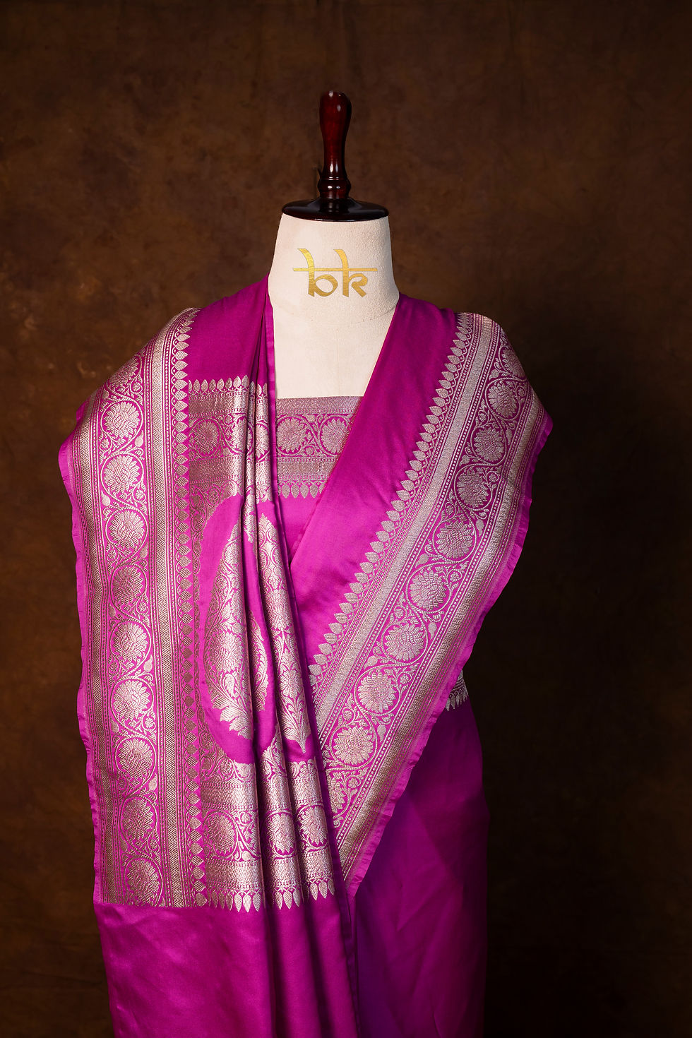 Thumbnail: Banarasi Mashru Katan Silk Code-BYA120