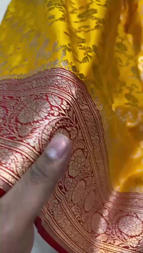 Thumbnail: Banarasi Mashru Katan Silk Code-BSA97