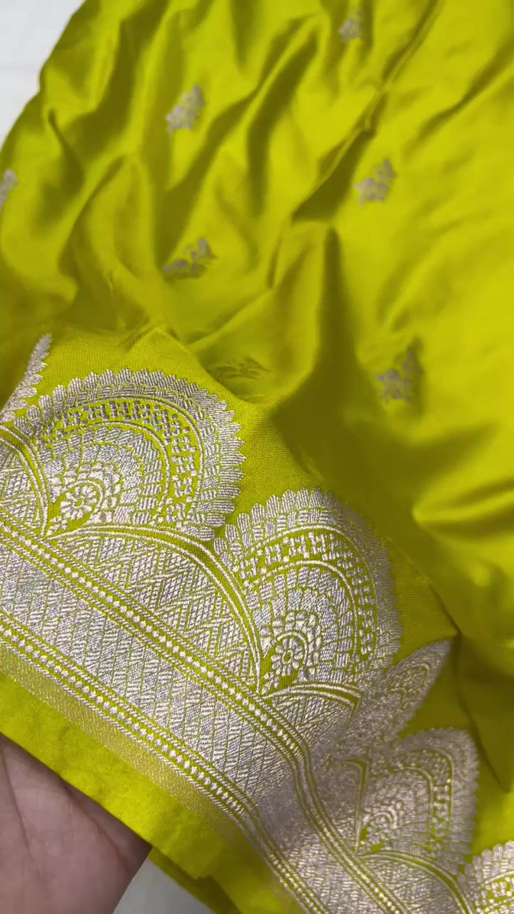Thumbnail: Banarasi Mashru Katan Silk Code-BSA124