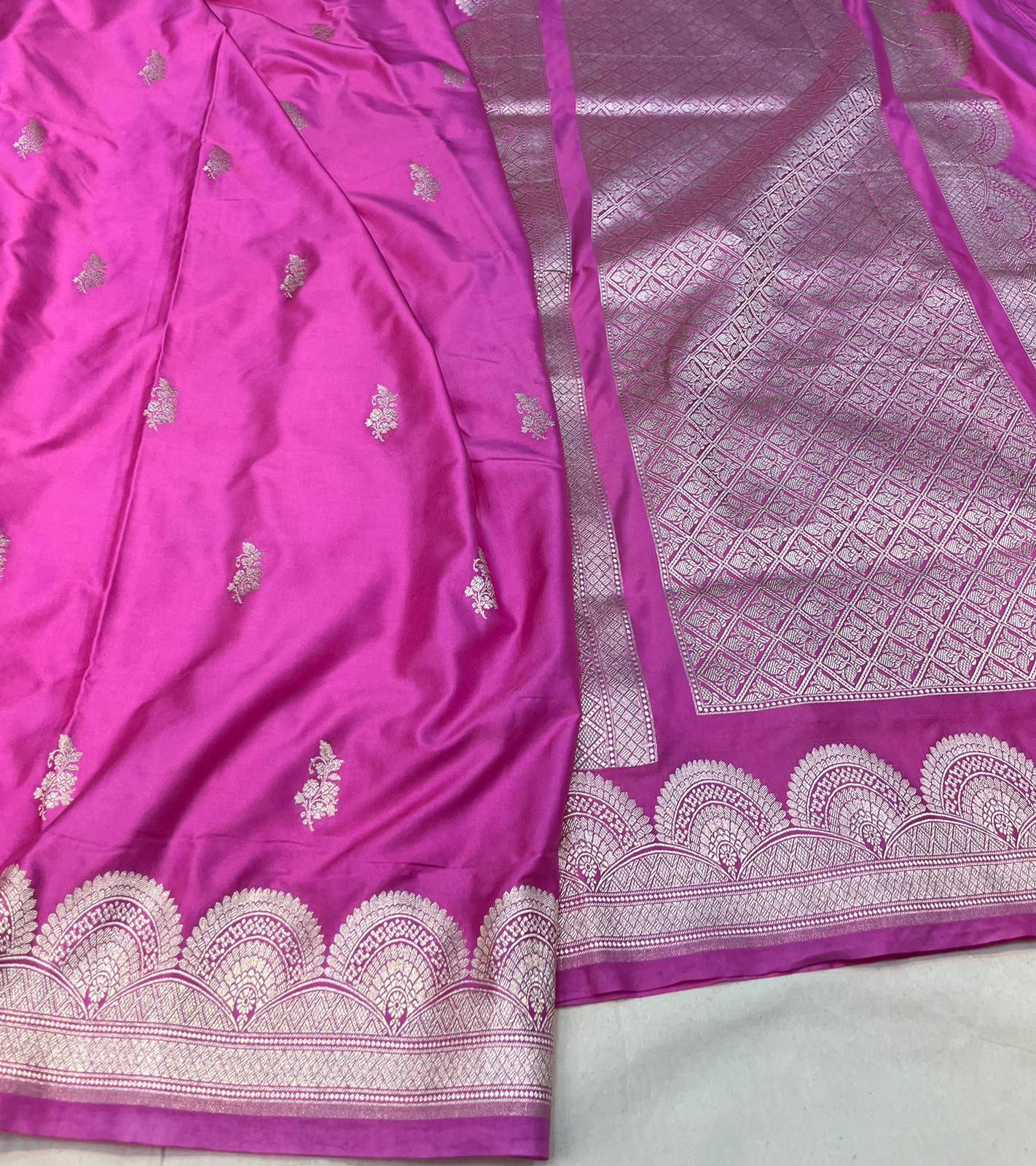 Banarasi Mashru Katan Silk Code-BSA125