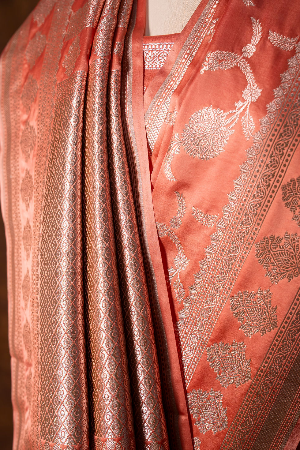 Thumbnail: Banarasi Mashru Katan Silk Code-BYA118