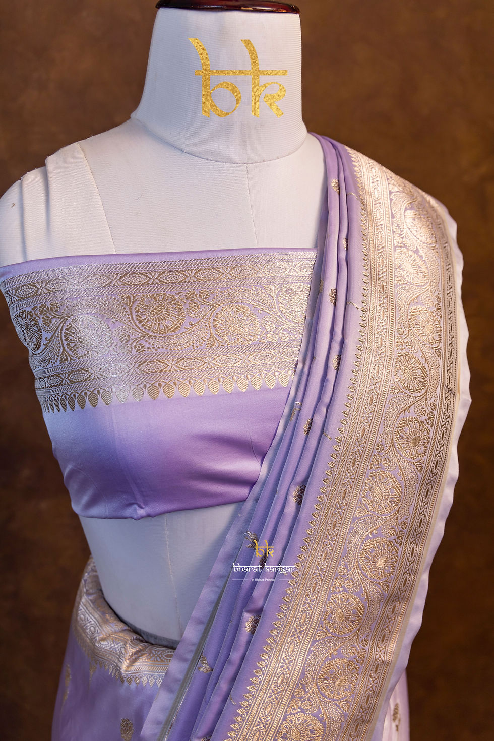 Thumbnail: Banarasi Mashru Katan Silk Code-THE131