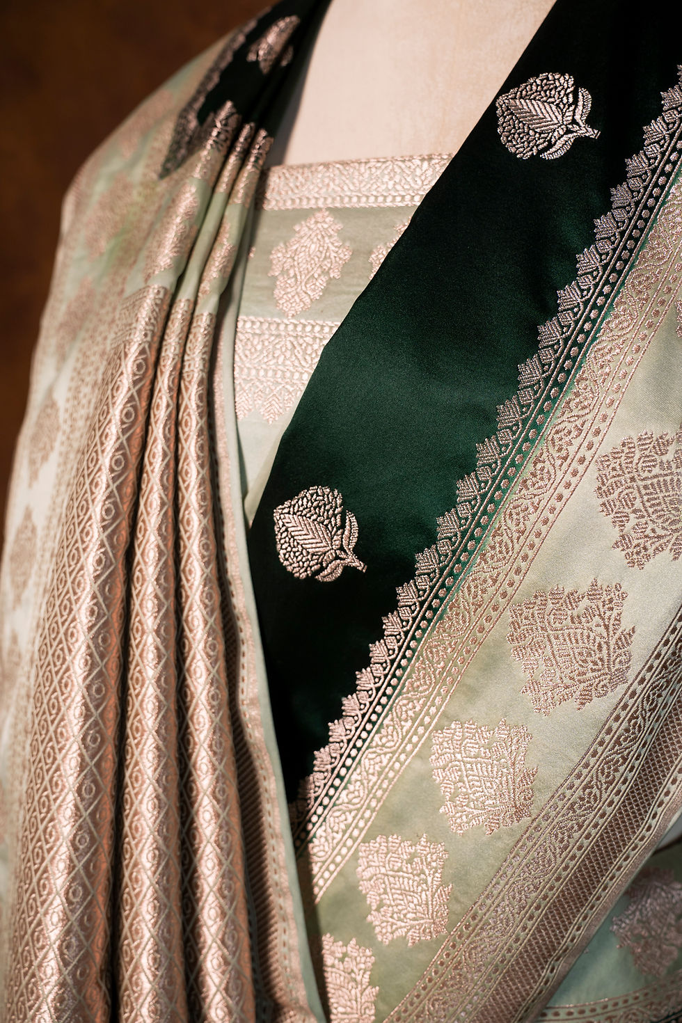 Thumbnail: Banarasi Mashru Katan Silk Code-BYA117