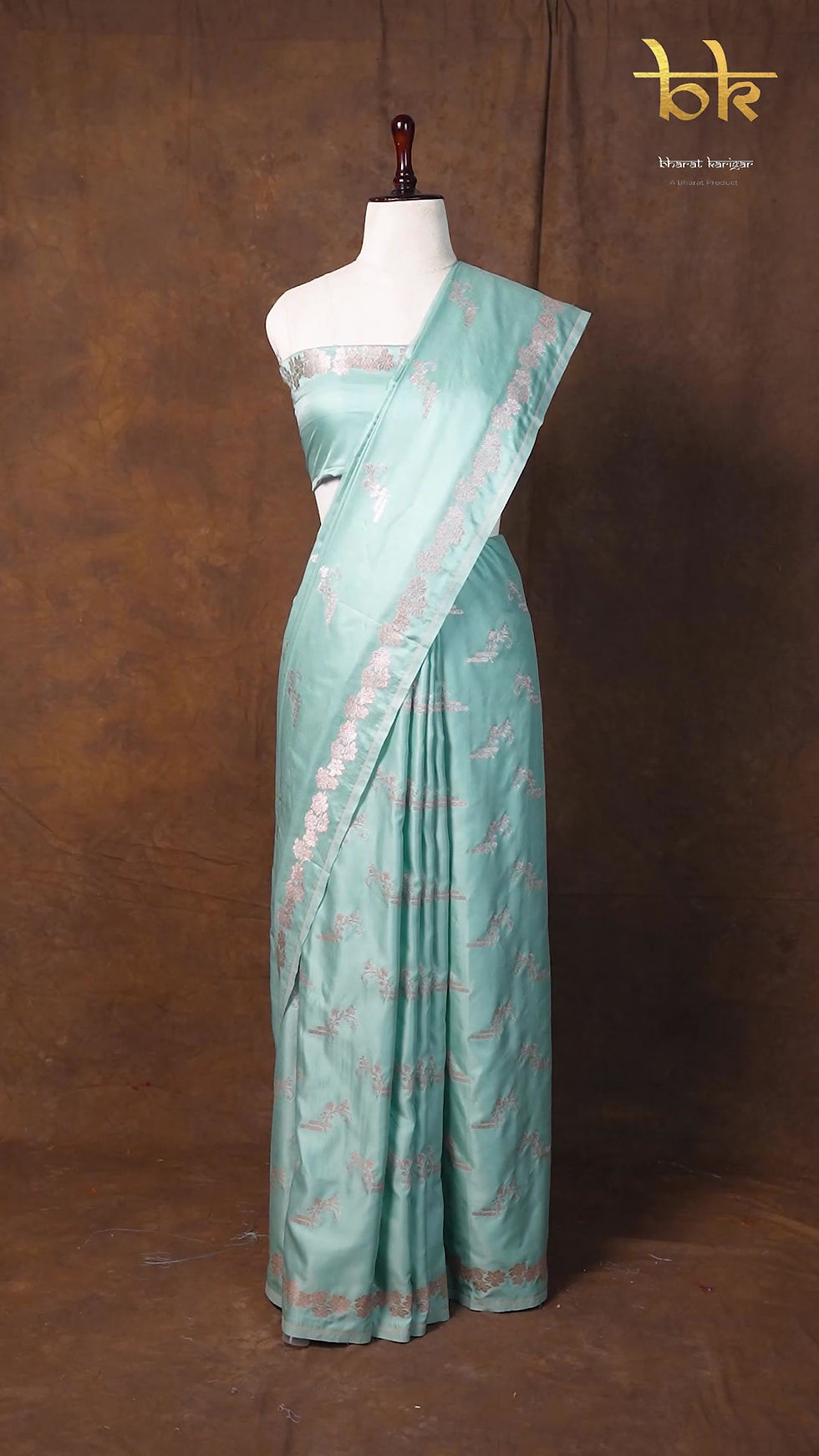 Thumbnail: Banarasi Mashru Katan Silk Code-BYA189