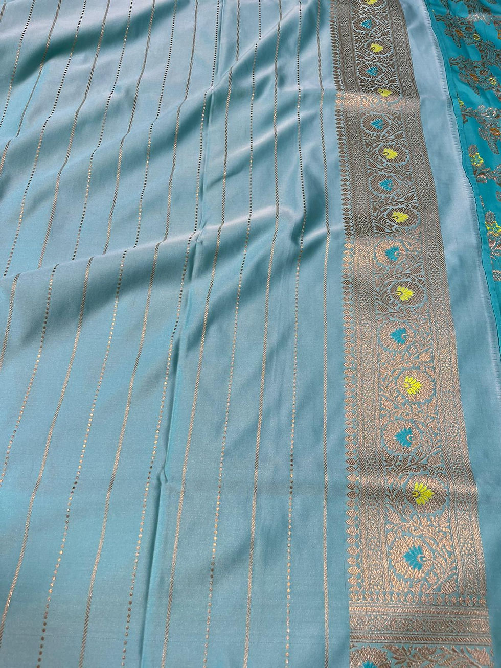 Thumbnail: Banarasi Mashru Katan Silk Code-BSA178