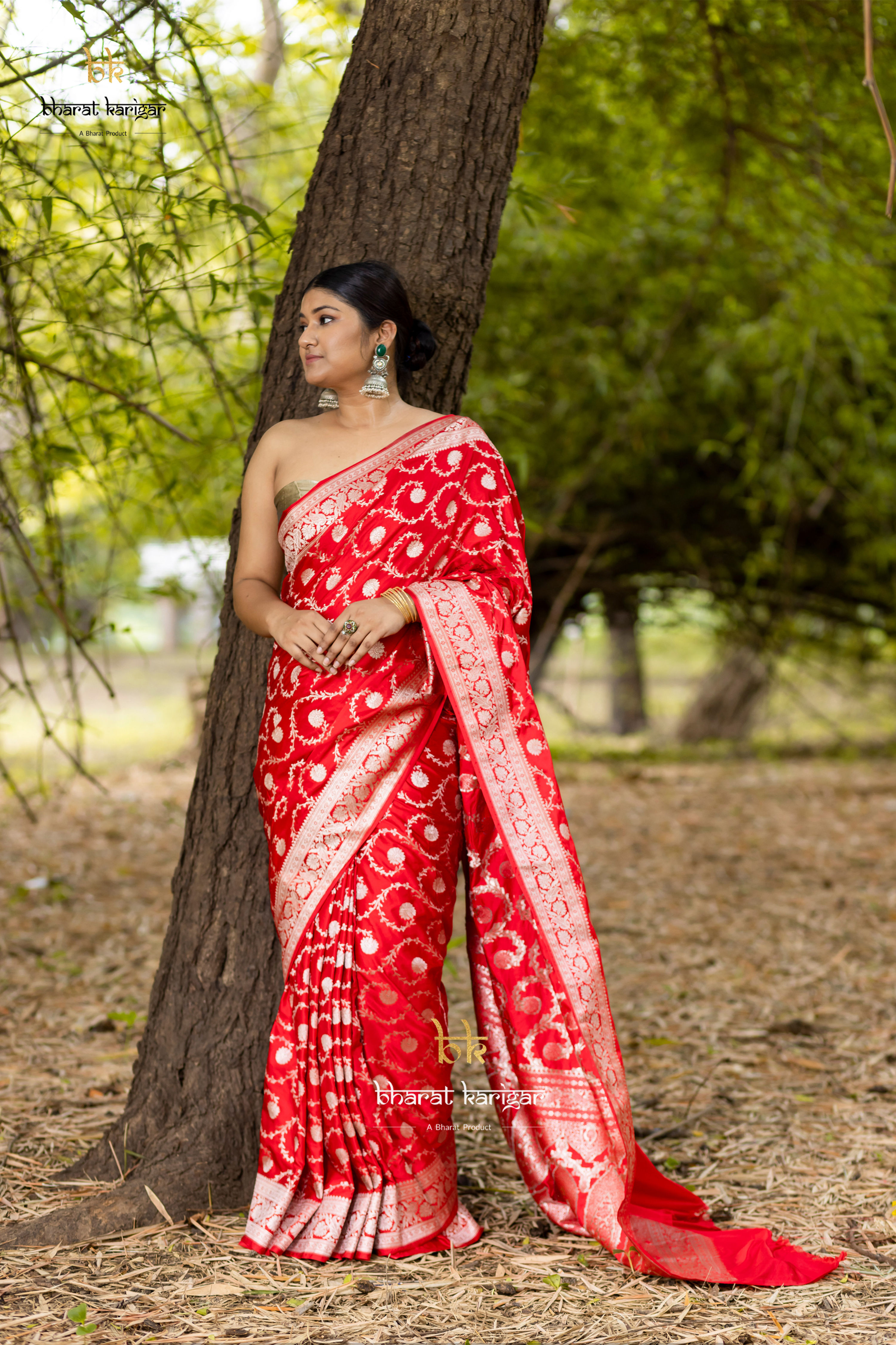 Banarasi Mashru Katan Silk Code-THE141