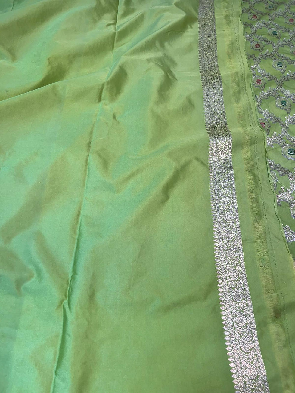 Thumbnail: Banarasi Mashru Katan Silk Code-BSA100