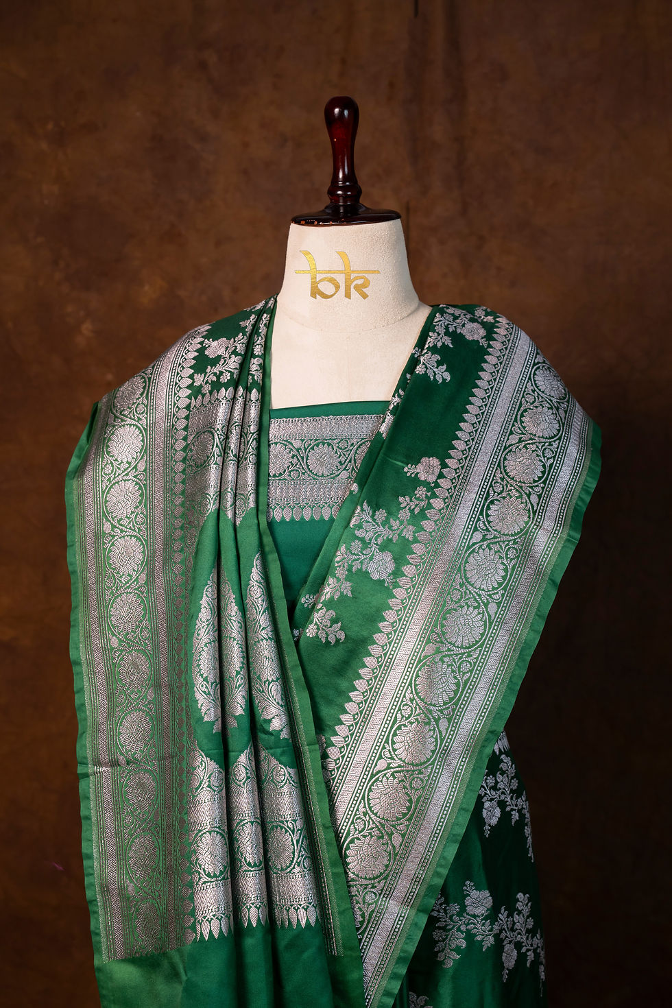 Thumbnail: Banarasi Mashru Katan Silk Code-BYA131