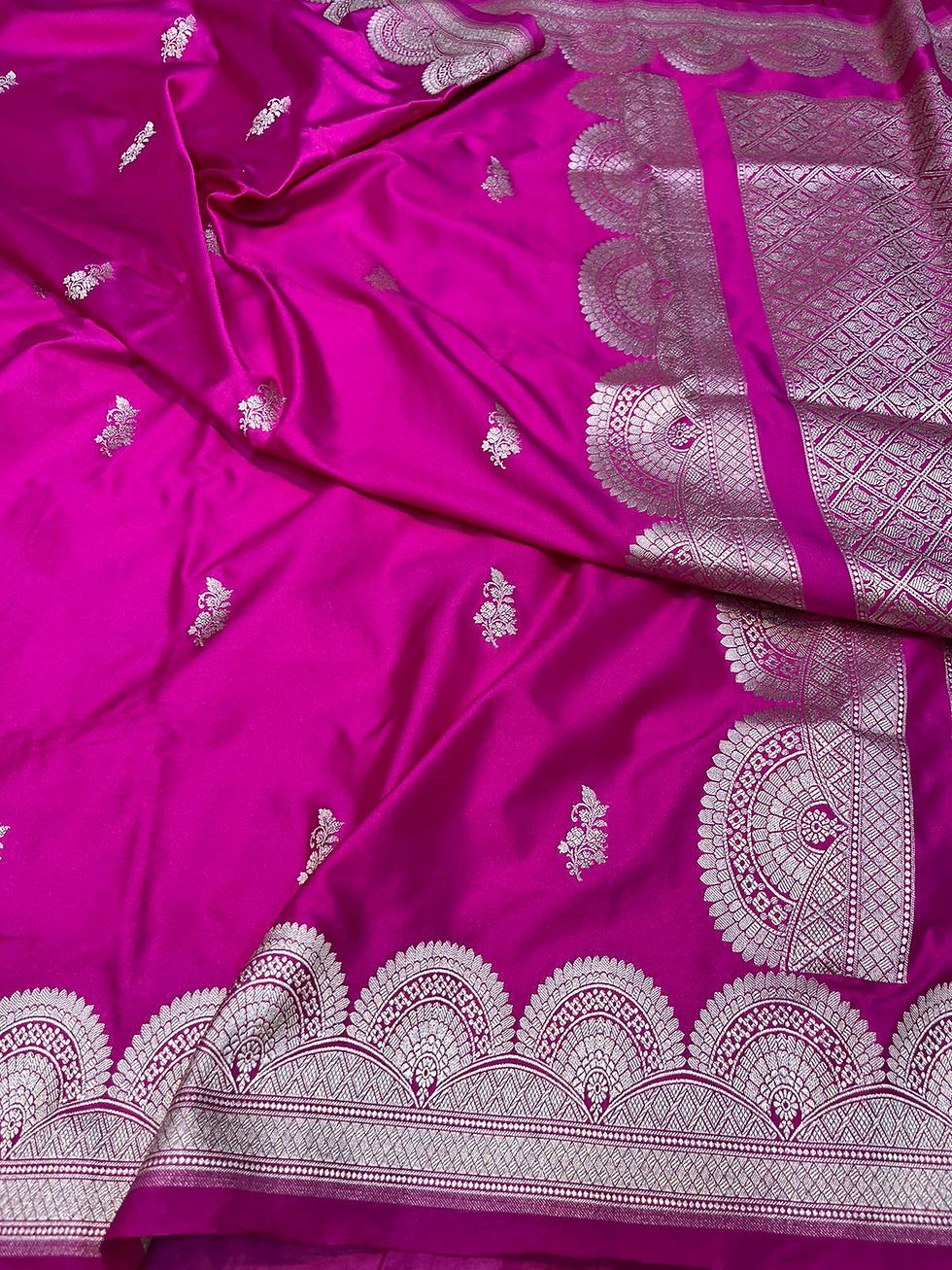 Thumbnail: Banarasi Mashru Katan Silk Code-BSA121