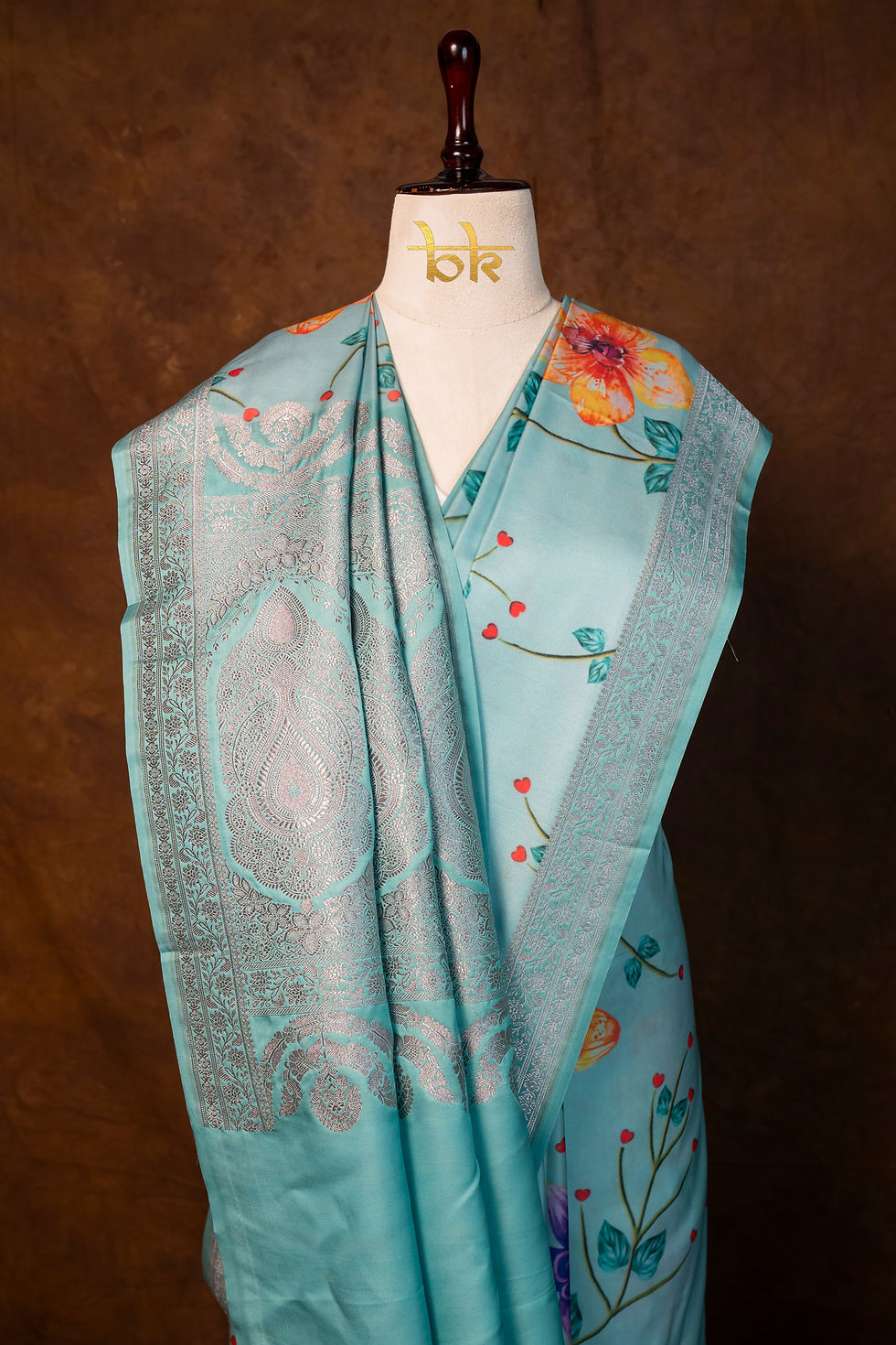 Thumbnail: Banarasi Mashru Katan Silk Code-BSA183