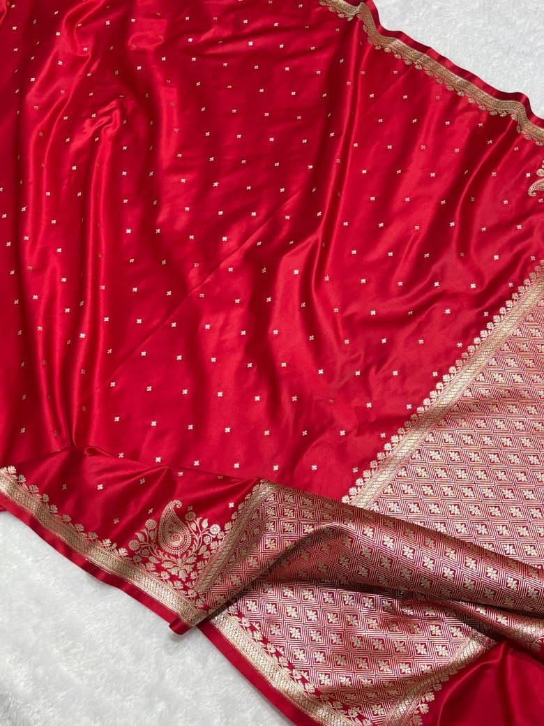 Thumbnail: Banarasi mashru handloom Silk code-BTH204
