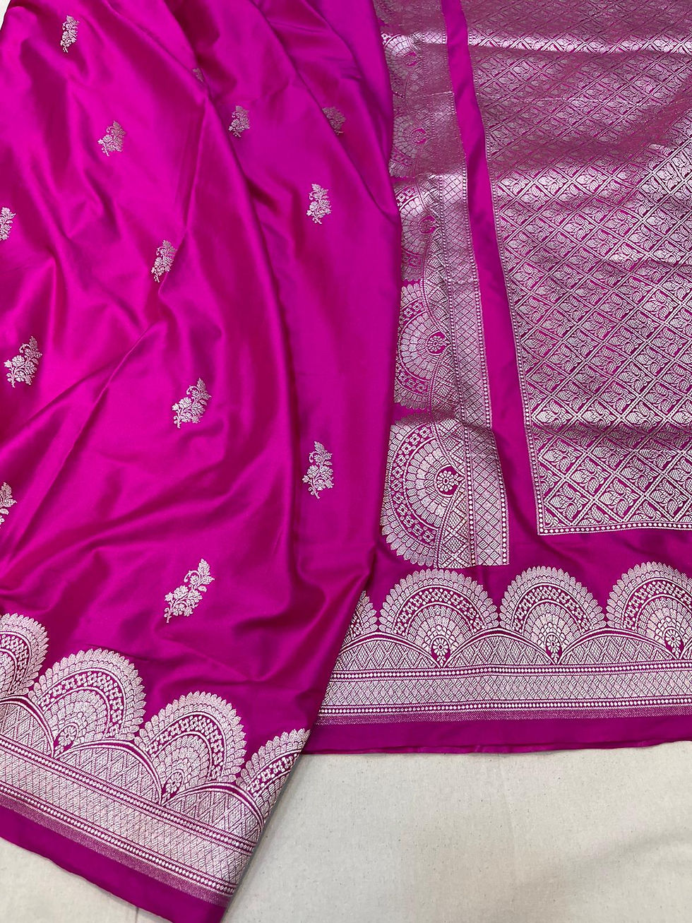 Thumbnail: Banarasi Mashru Katan Silk Code-BSA121