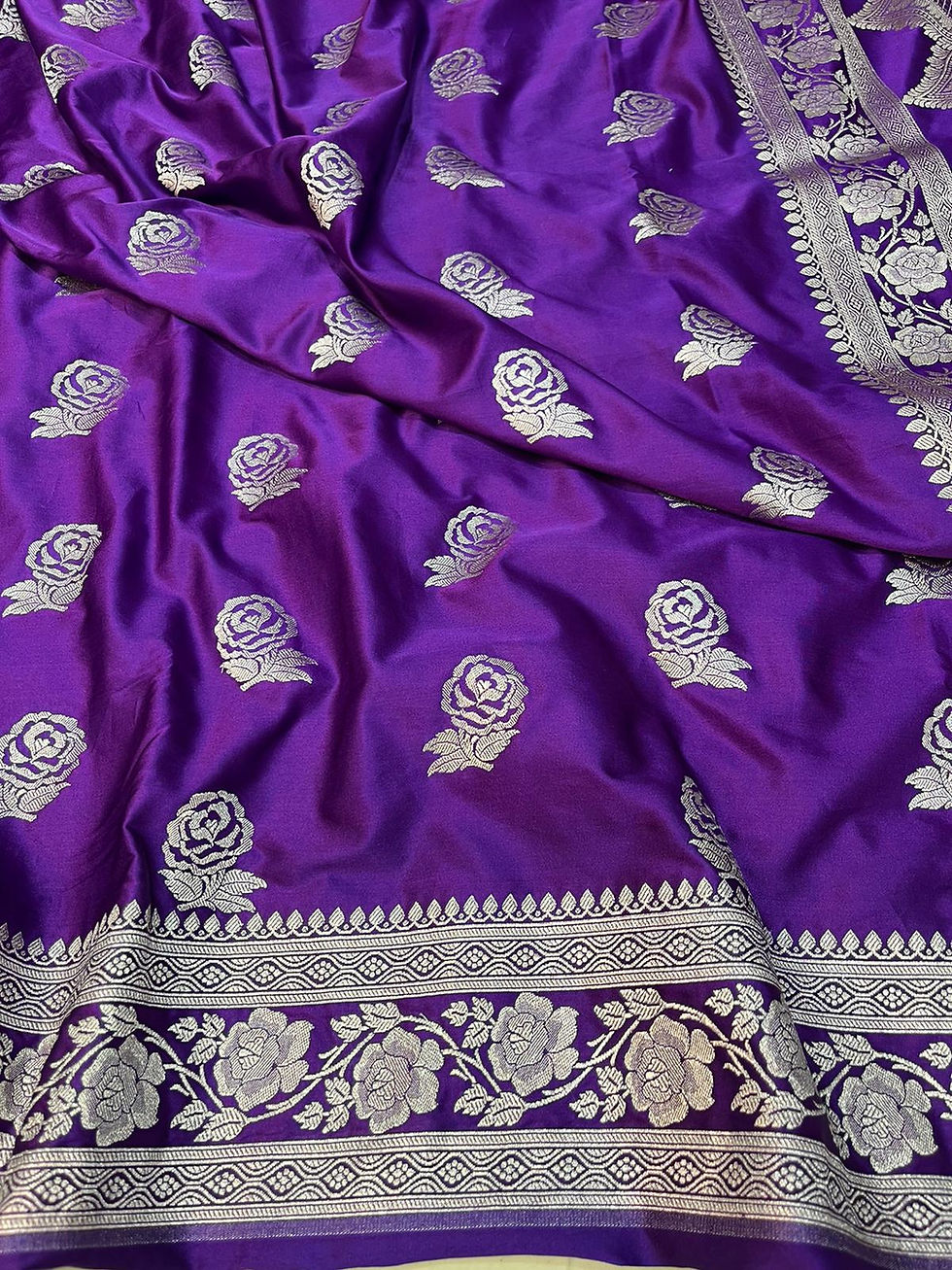 Thumbnail: Banarasi Mashru Katan Silk Code-BSA116