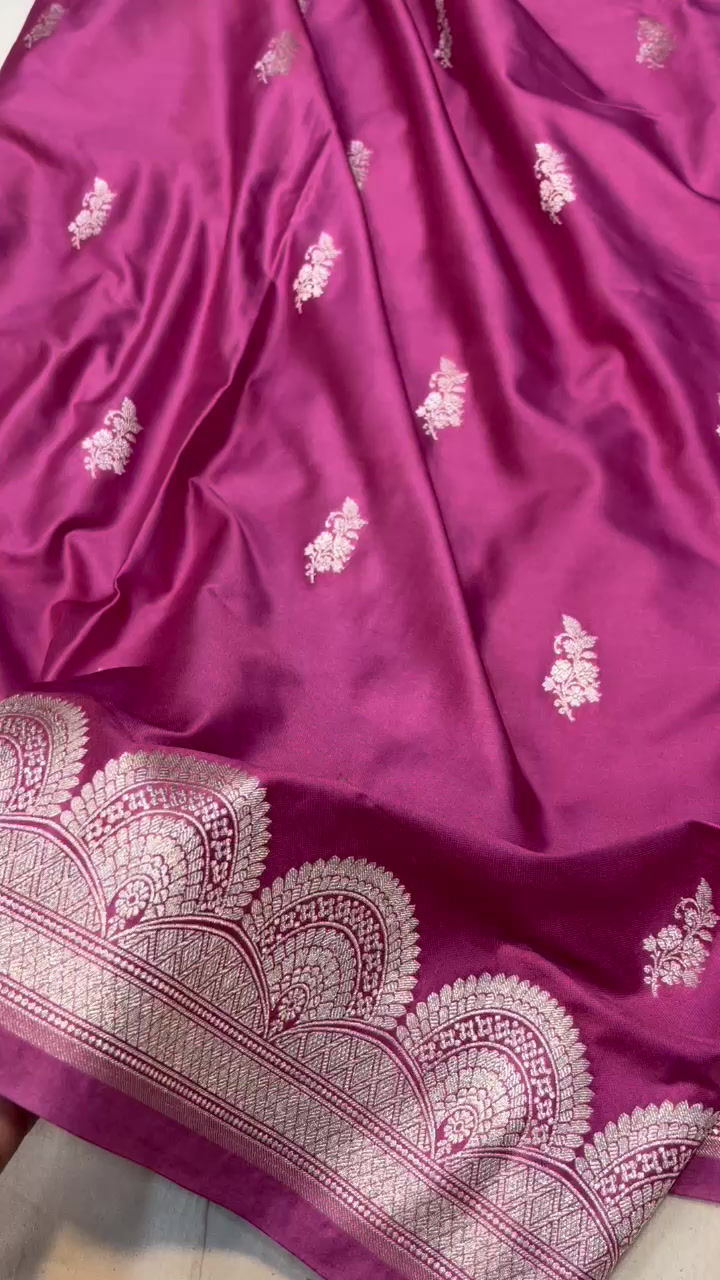 Thumbnail: Banarasi Mashru Katan Silk Code-BSA120
