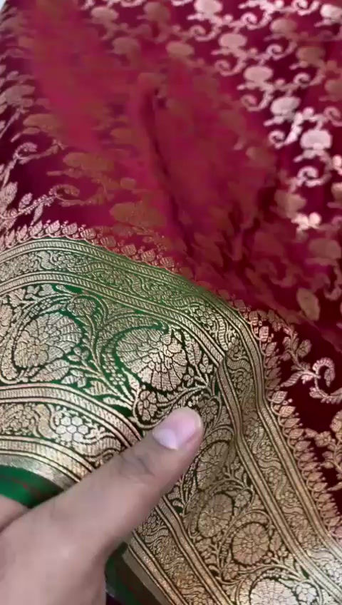 Thumbnail: Banarasi Mashru Katan Silk Code-BSA96