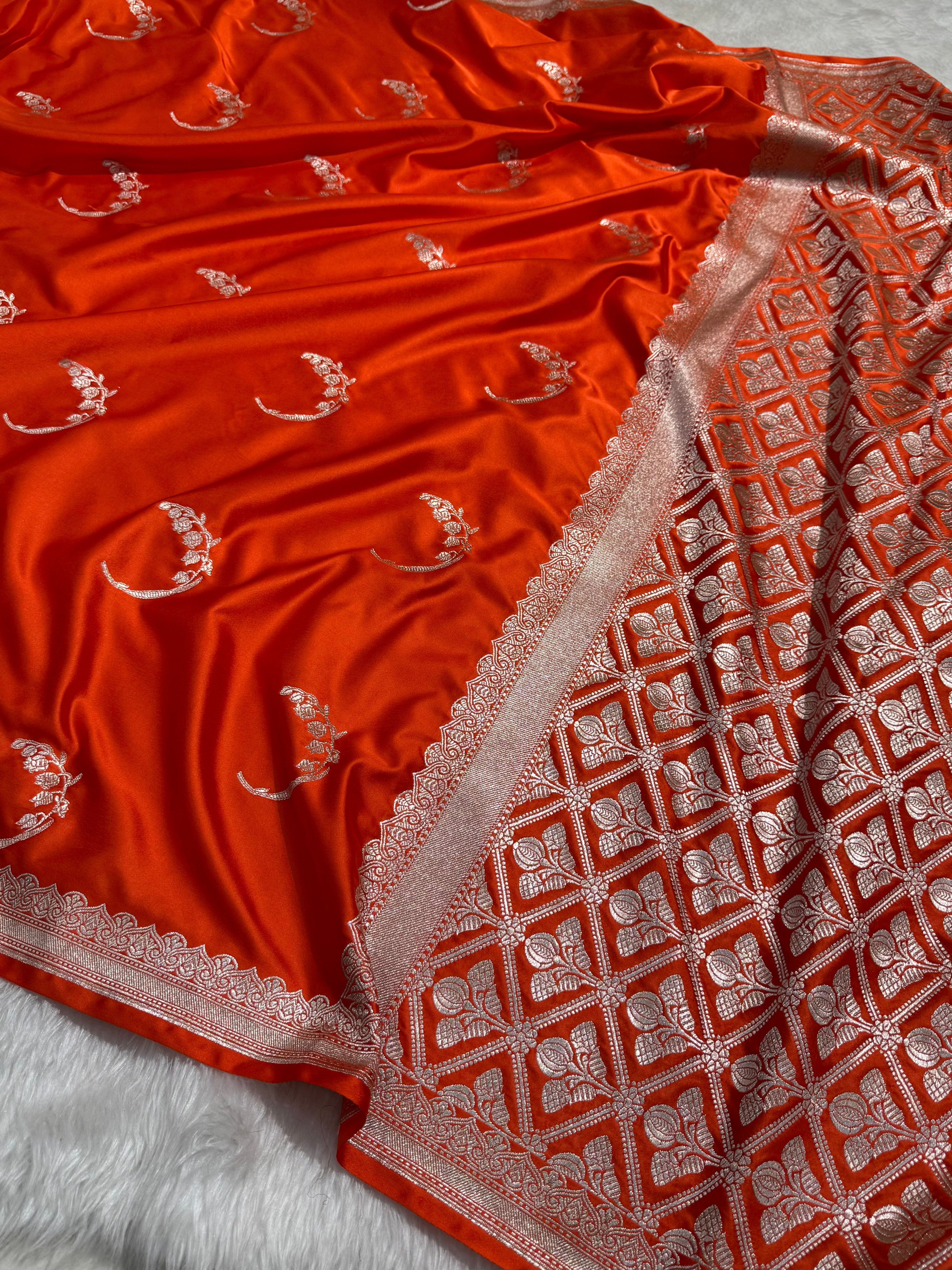 Banarasi Mashru Katan Silk Code-MTH1927