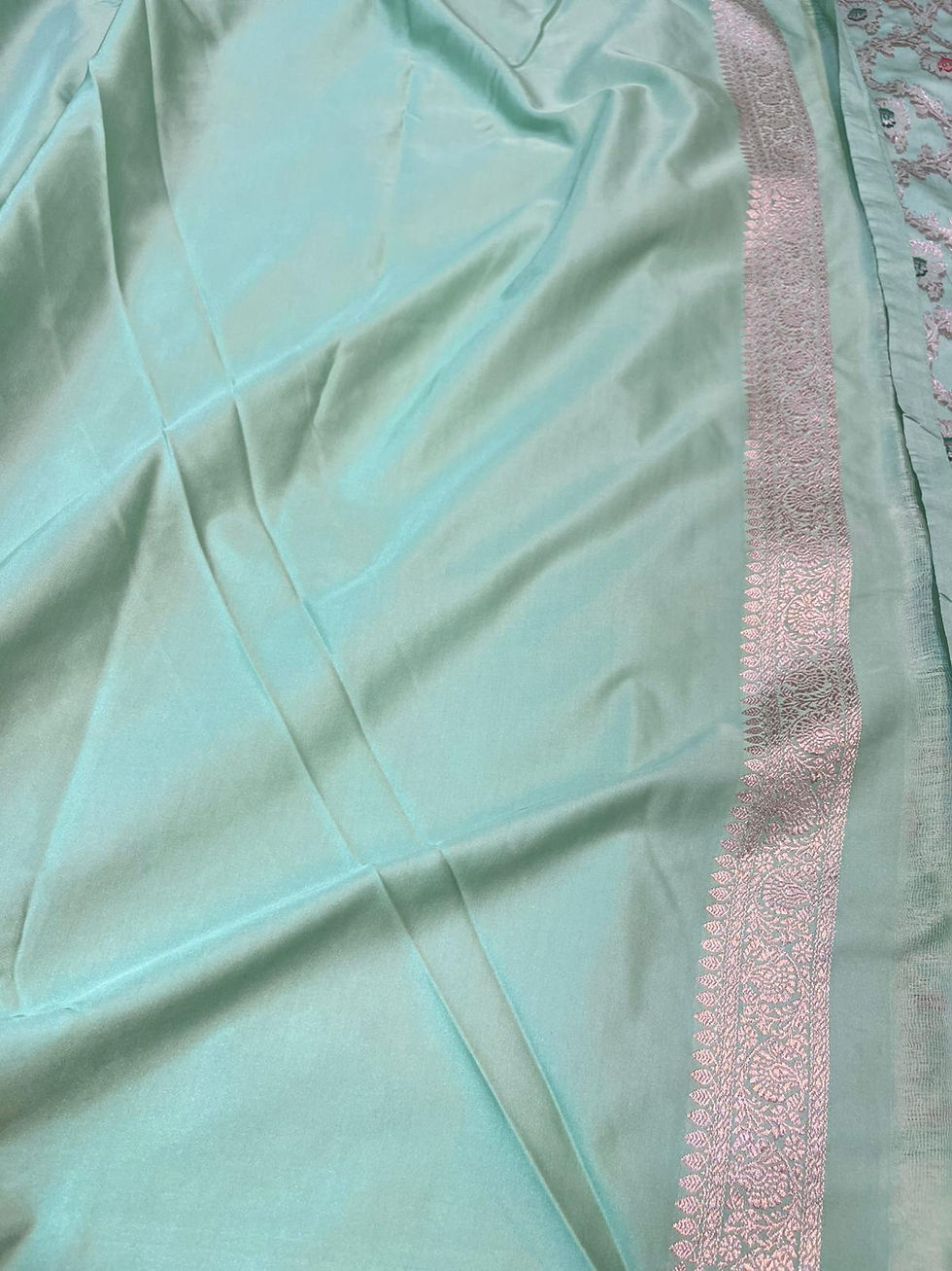Thumbnail: Banarasi Mashru Katan Silk Code-BSA102