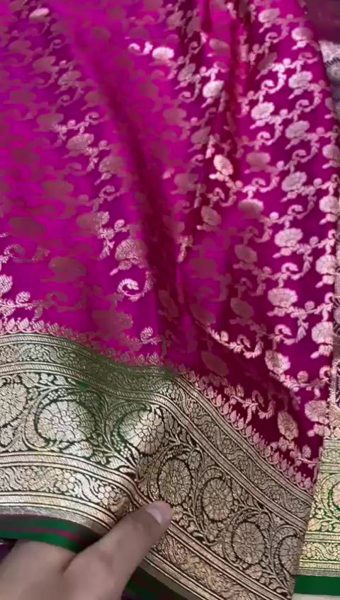 Thumbnail: Banarasi Mashru Katan Silk Code-BSA98
