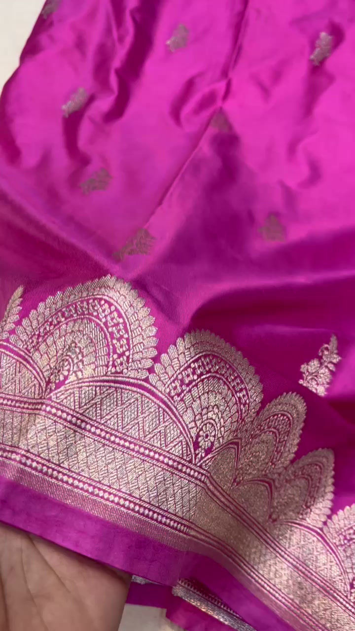 Thumbnail: Banarasi Mashru Katan Silk Code-BSA125