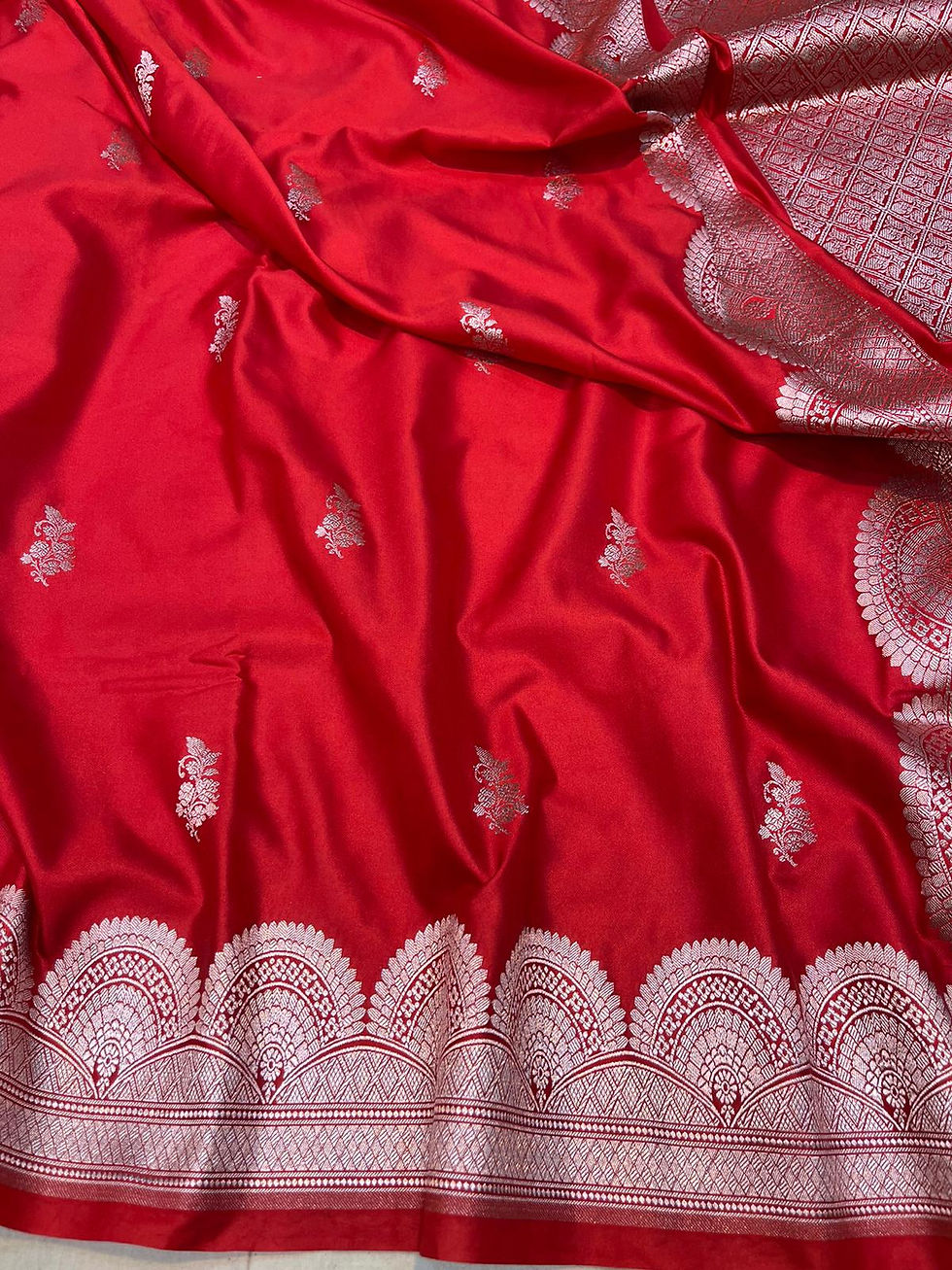 Thumbnail: Banarasi Mashru Katan Silk Code-BSA123