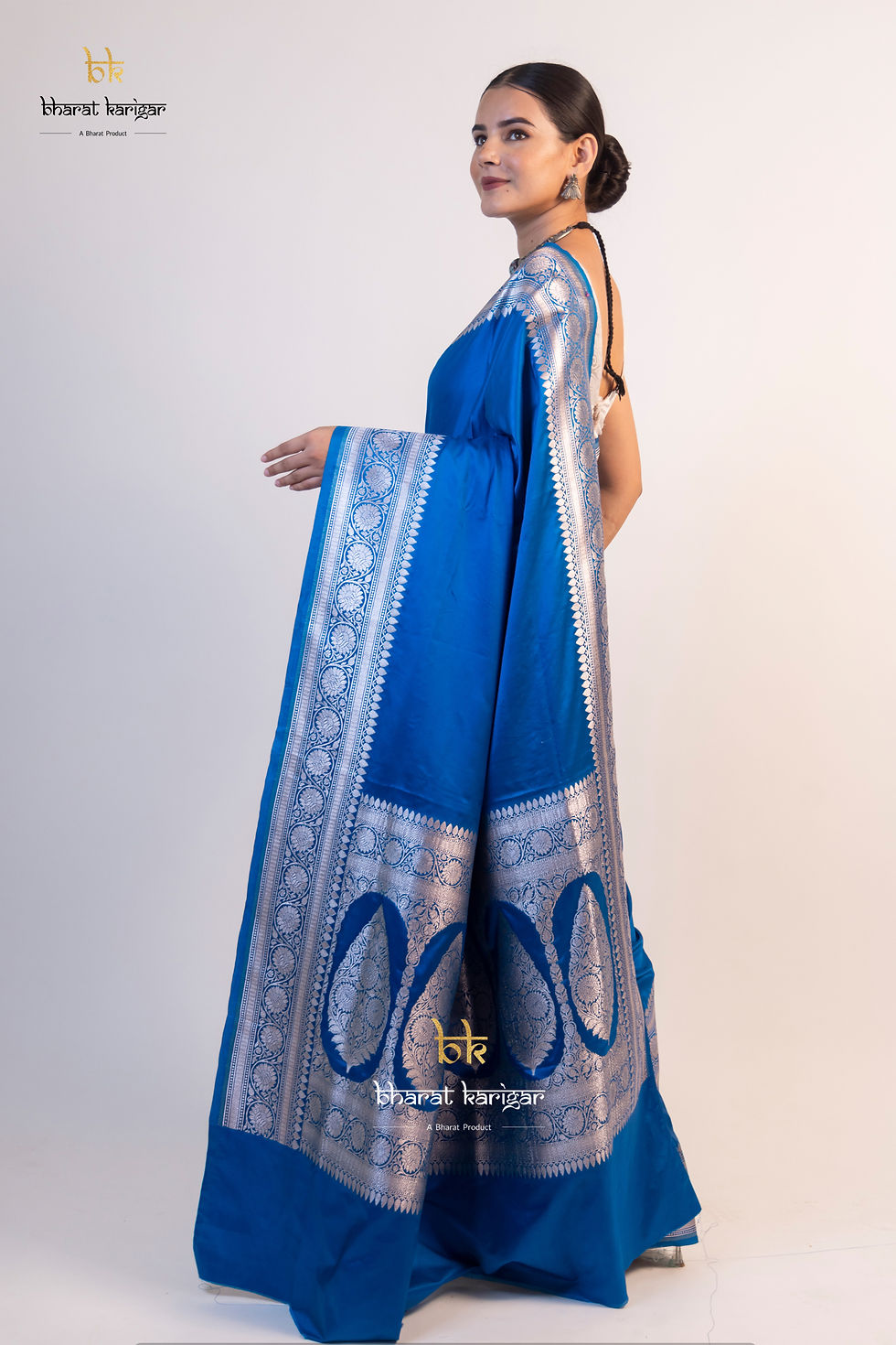 Thumbnail: Banarasi Mashru Katan Silk Code-THE139