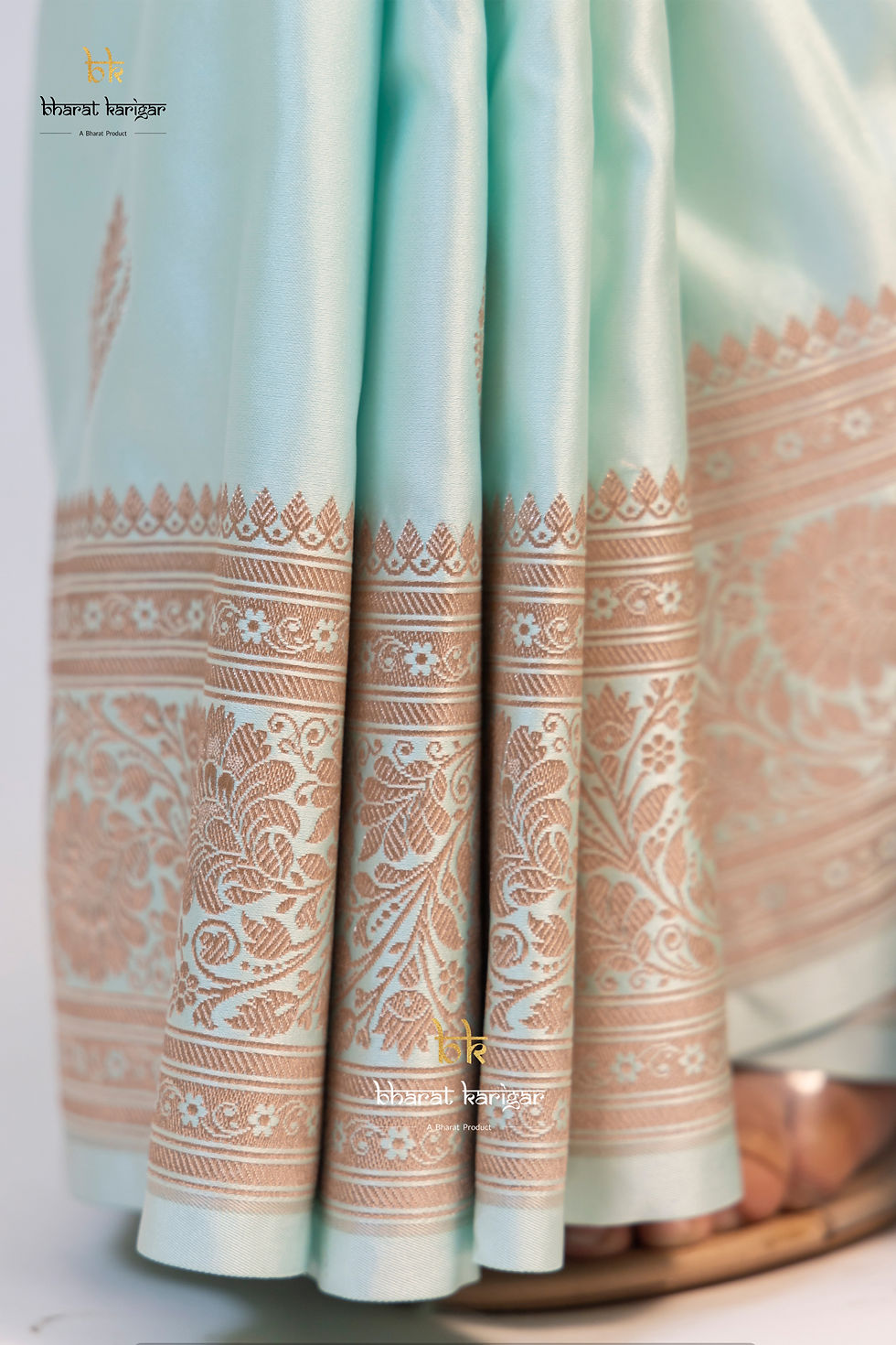 Thumbnail: Banarasi Mashru Katan Silk Code-THE140