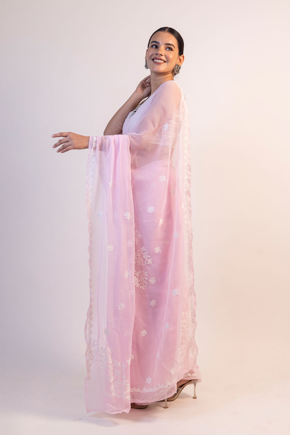Thumbnail: Chikankari Saree code-SE124