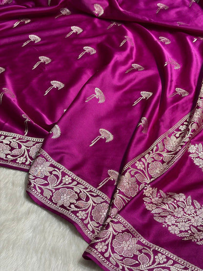Thumbnail: Banarasi Mashru Katan Silk Code-MTH1929