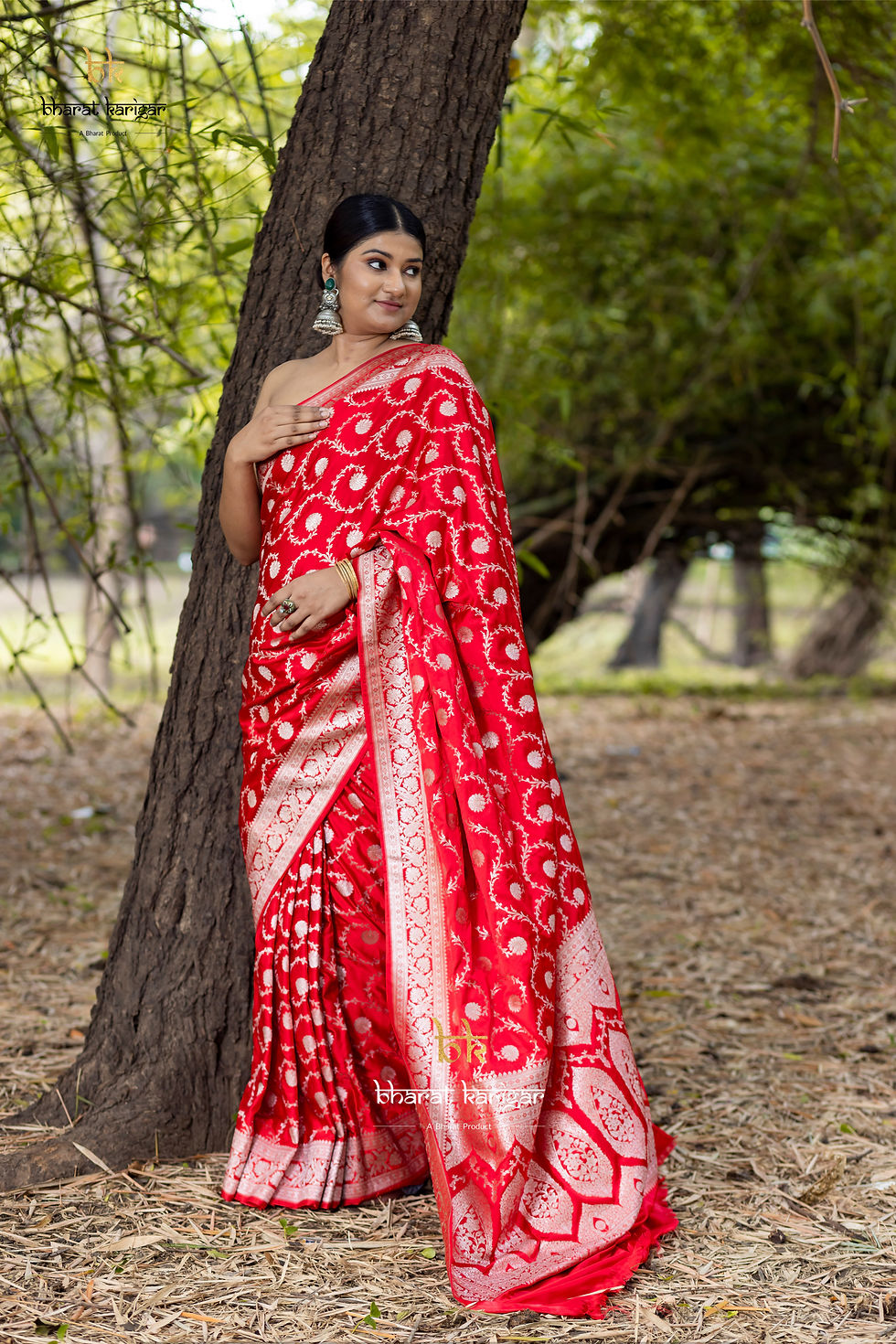 Thumbnail: Banarasi Mashru Katan Silk Code-THE141