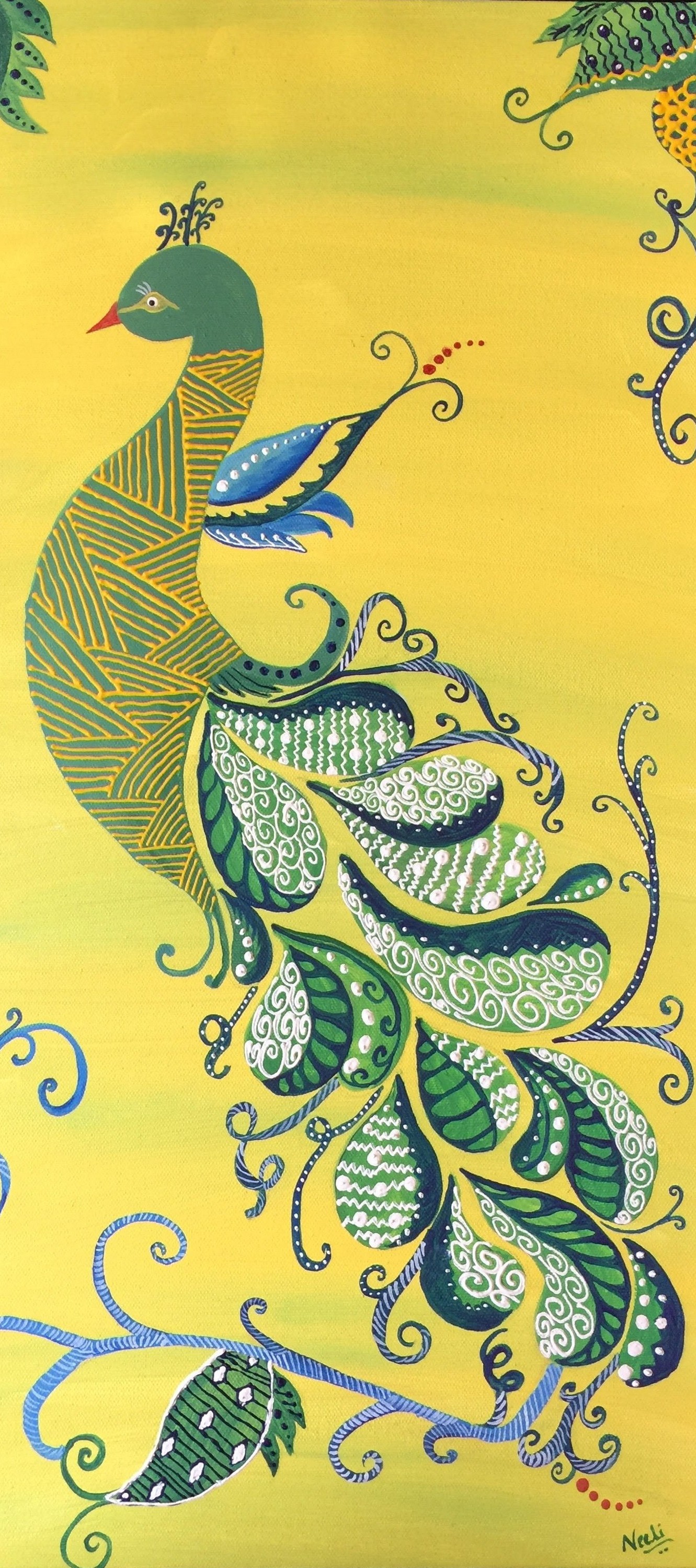 Jewelled Peacock