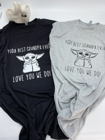 Thumbnail: Personalized Yoda "Best Dad/ Grandpa Ever!" Shirt