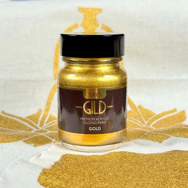 Miniatyrbild: Super Gild Gold - Guldfärg för gravstenar
