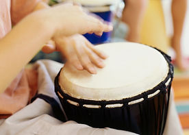 Children Playing Bongo Drums