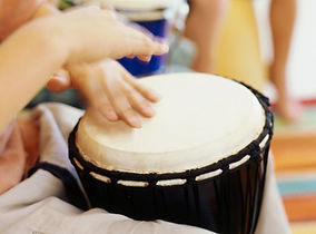 Children Playing Bongo Drums