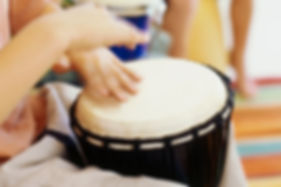 Children Playing Bongo Drums