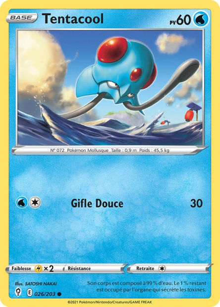 Tentacool  26/203 - Evolution Céleste