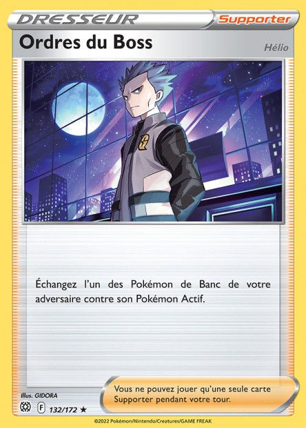 Ordres du Boss Holographique 132/172 - Stars Étincelantes