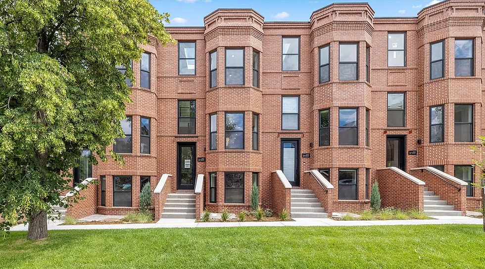 Catalyst Architecture's Commercial Architecture Project of Arapahoe Rowhomes