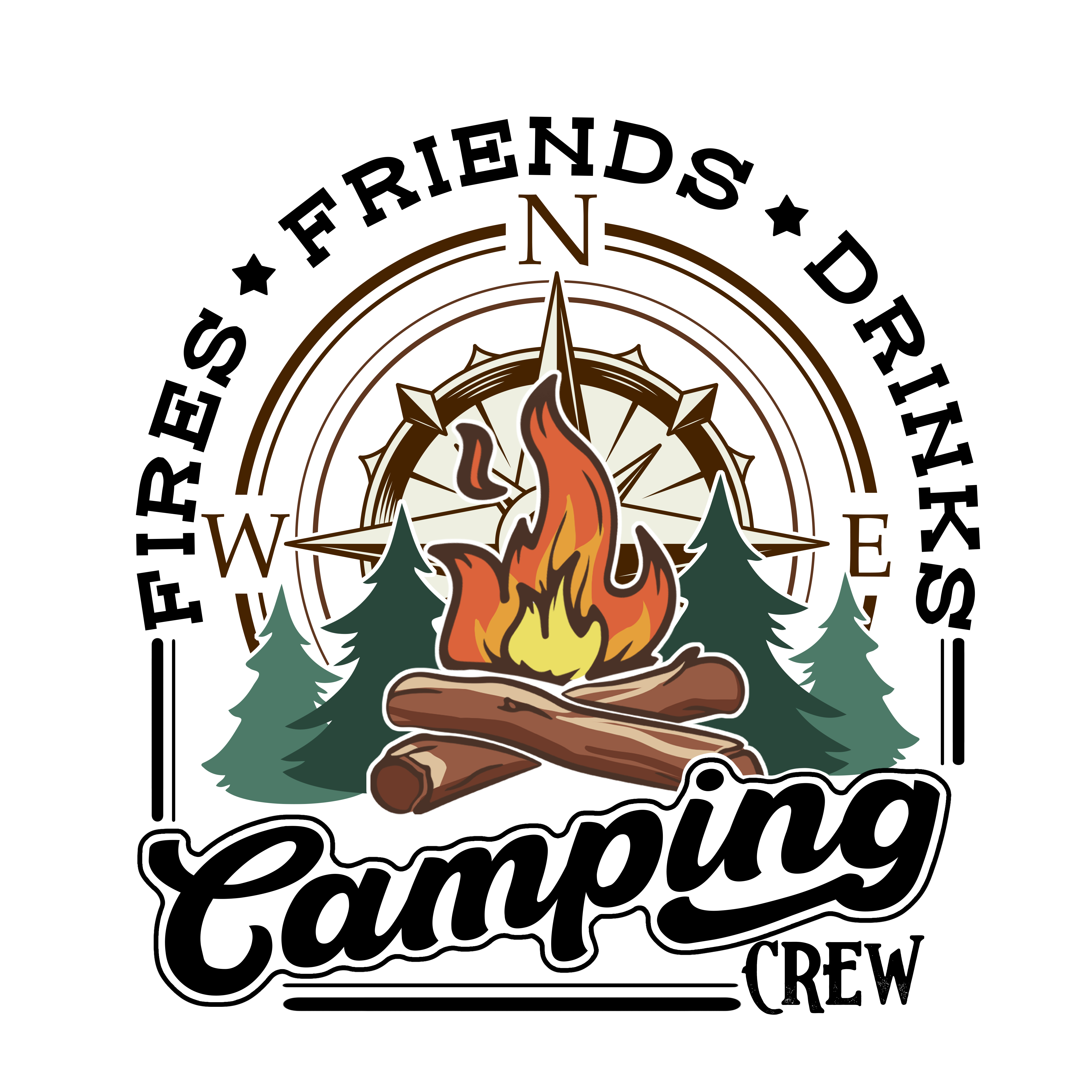 Fires, Friends and Drinking