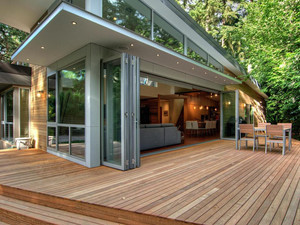 Folding Glass Walls