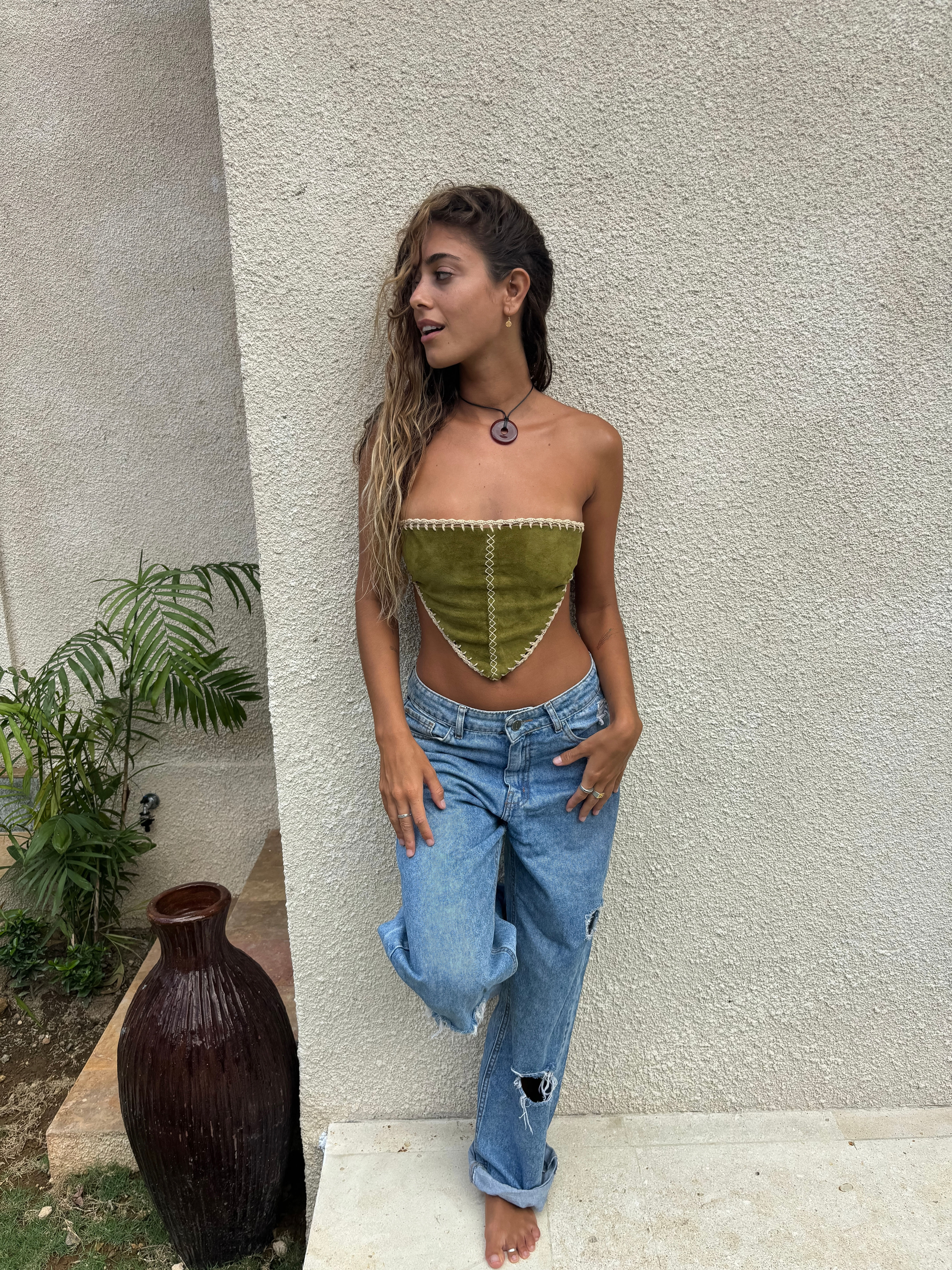 Sol Lara Top (Suede)