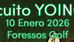 OCTAVA JORNADA X ANIVERSARIO CIRCUITO YOINGOLF EN FORESSOS GOLF