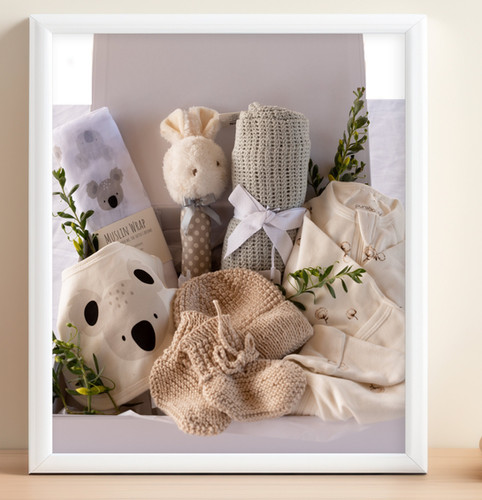 Deluxe Baby Hamper - Unisex | Baby and Mumma Gifts | New Mum and Baby Gift