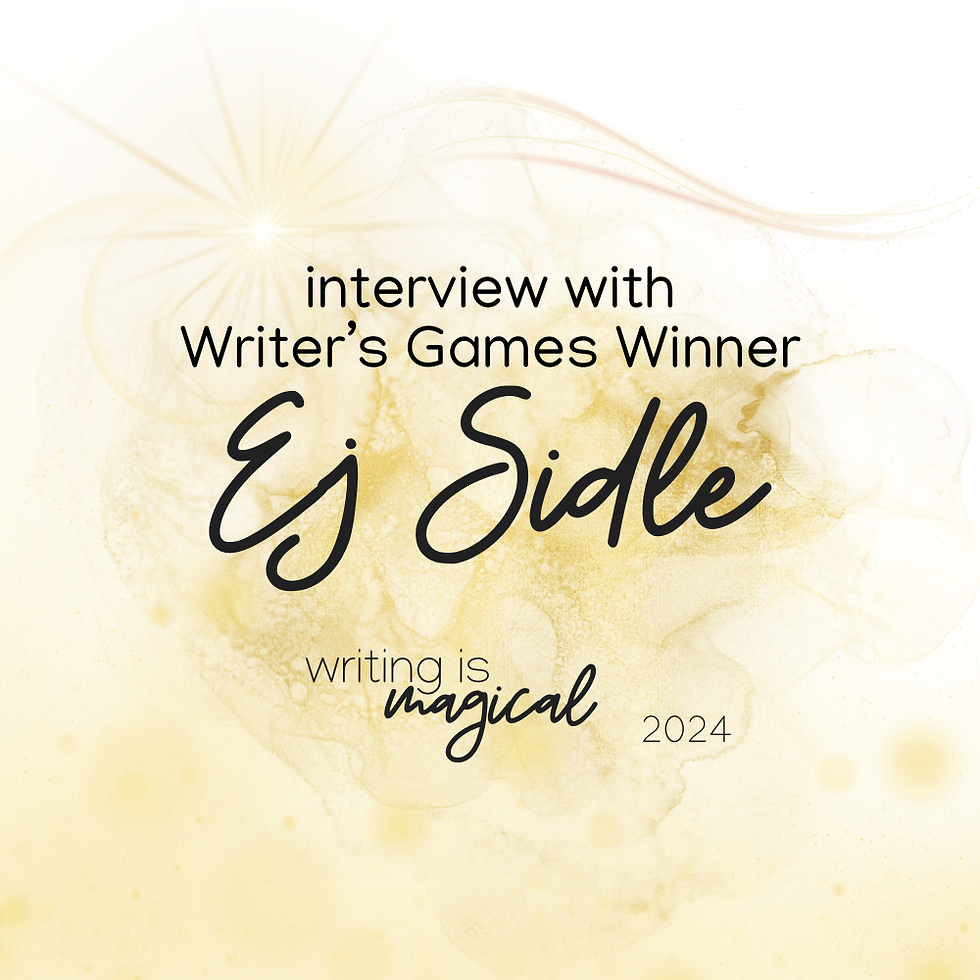 Interview with Writer's Games winner Ej Sidle