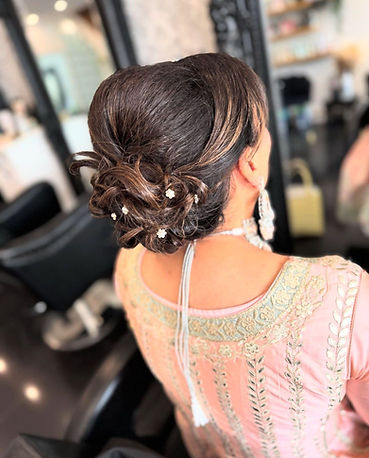 Up do hair style for wedding
