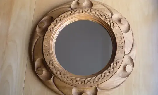 bespoke handcrafted mirror
