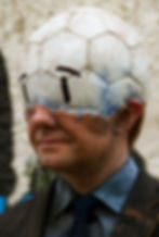 Martin Freeman Football Head Prosthetic