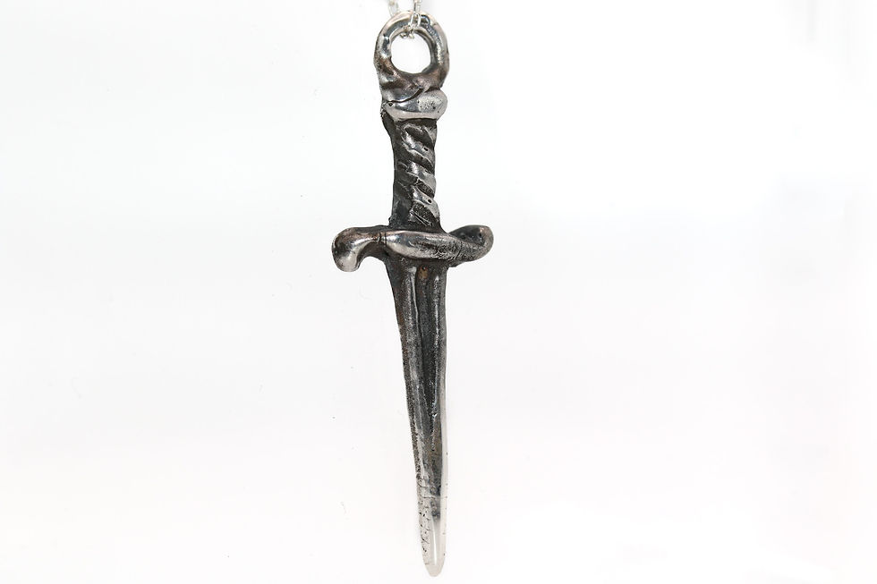 Thumbnail: Silver Dagger Pendant